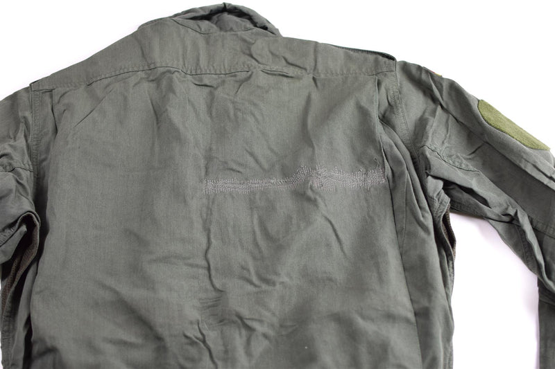 Äkta tyska armé Aramid Fiber Flight Suit Coverall Pilot övergripande grön