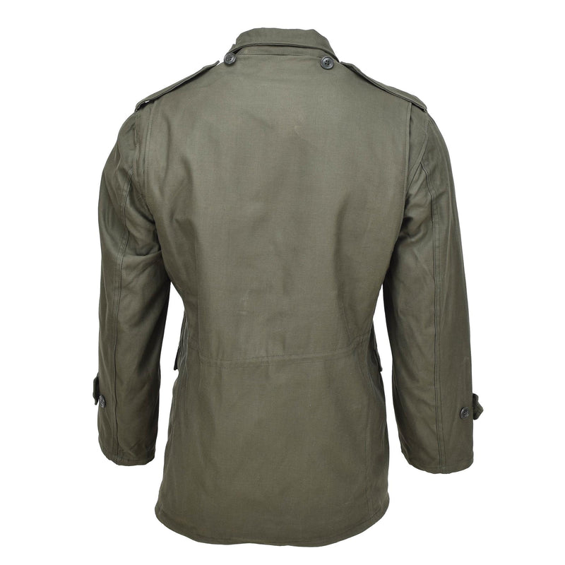 Äkta grekiska militär M65 Field Jacket USA Typ Olive Army Uniform Surplus New