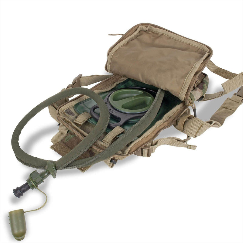 A.Blochl TF2 Hydration Pack Trekking MTP Camo Water Bag 1.5Liters Molle Type Attachment