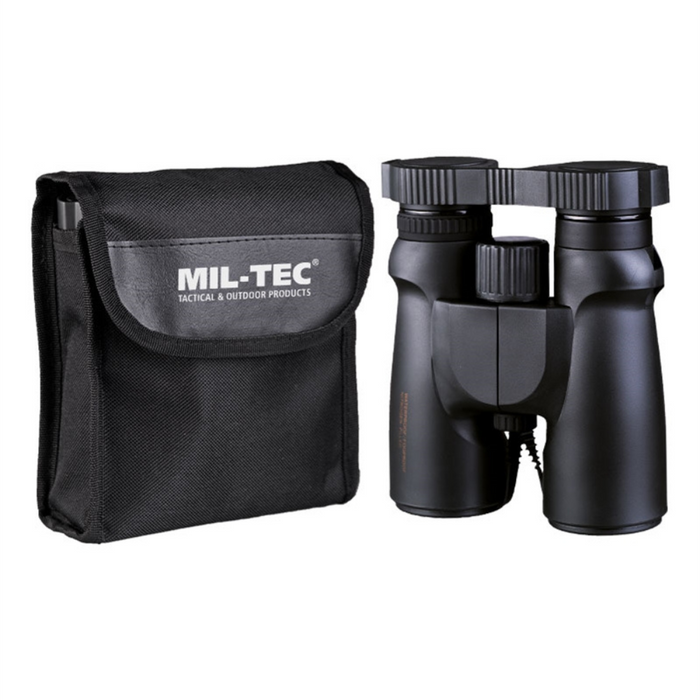 Mil-Tec Vattentät Kikare 8x42 Svart Outdoor Jakt Vandringsoptik