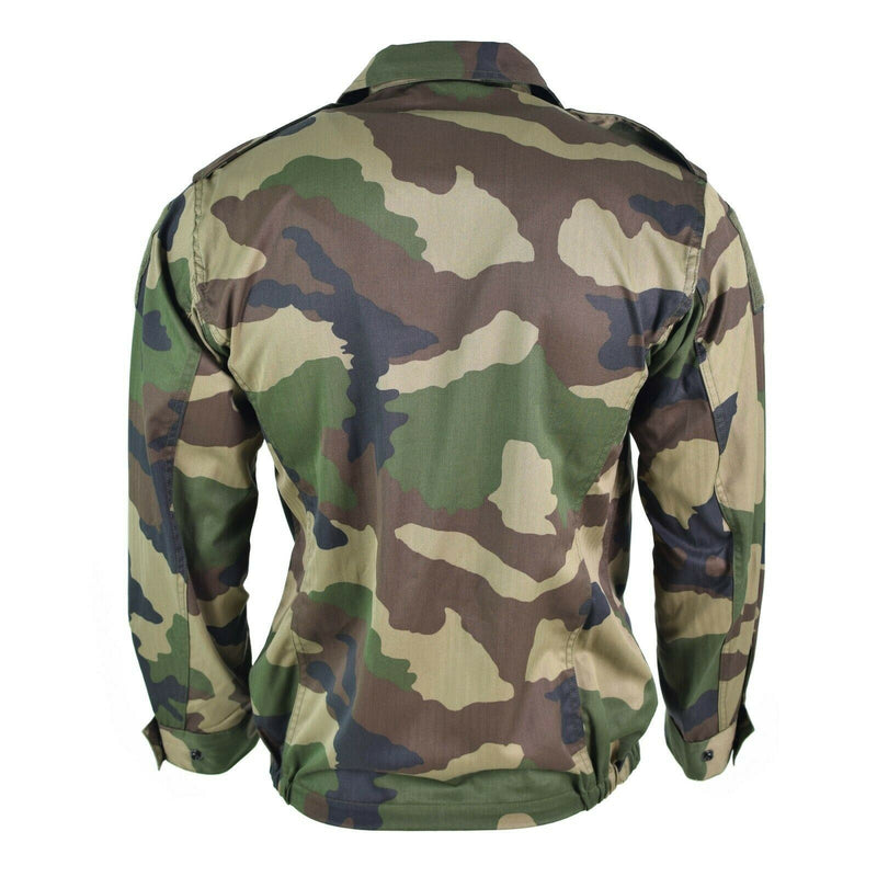Äkta den franska armén f2 stridsjacka trötthet ce camo militär fråga överskott nytt