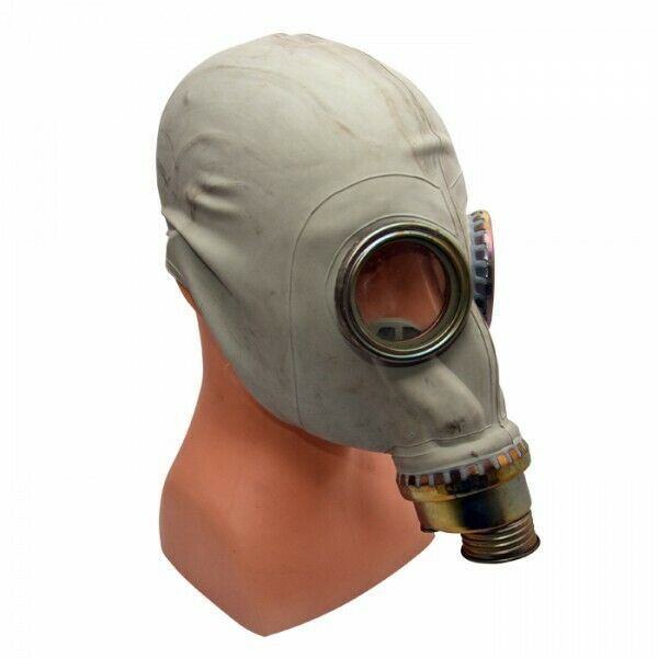 Polska Polen Gas Mask Mp3 Mua Only Mask äkta andningsöverskott 1970 -talet