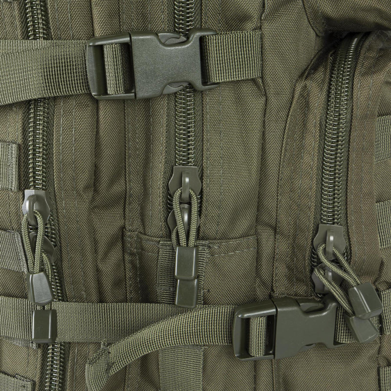 MIL-TEC U.S. Assault Combat ryggsäck TREKKING Vandring utomhus ryggsäck 36L oliv