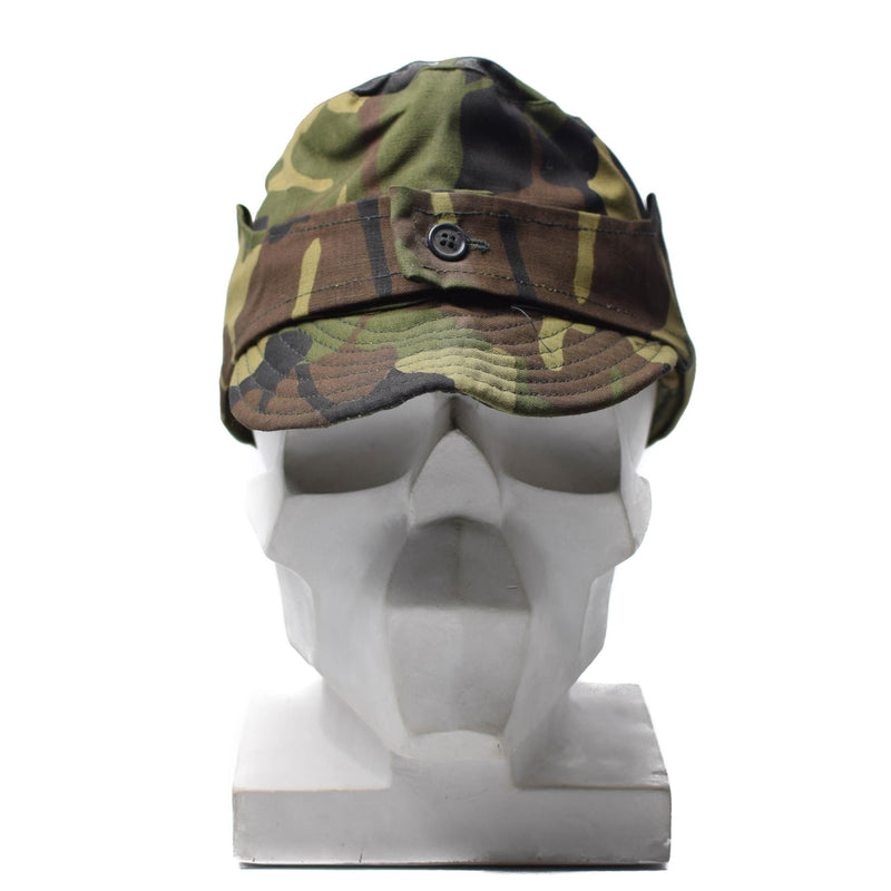 Äkta rumänska arméfält Cap M93 Combat Bdu Hat Camo Leaf Military New