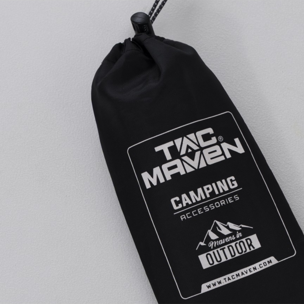 TAC MAVEN Ground Nails Aluminium Tält Presenning Peg Set 4 Camping Tillbehör