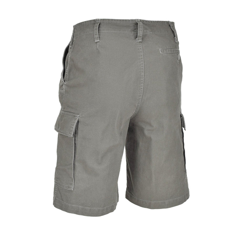 Mil-Tec Brand German Army Style Olive Prewashed Molskin Bermuda Military Shorts