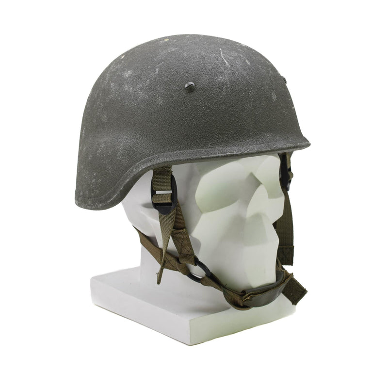 Original militär italiensk hjälmballistik T.P OD Green Cover Tactical Combat