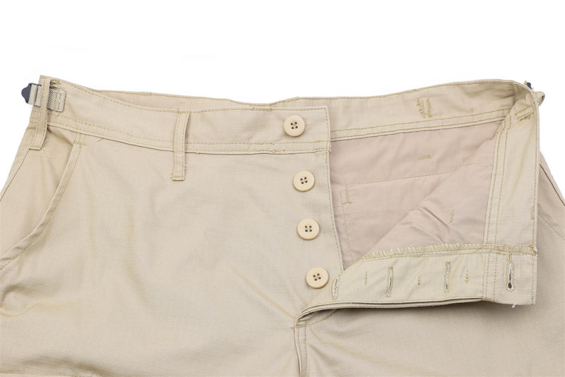 Mil-Tec US Army Style Field Pants Khaki Bdu Men Military Gear Combat Trousers