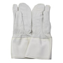 Original Bundeswehr Military Fodrade vantar 3 Finger Design Kallt väder Vit