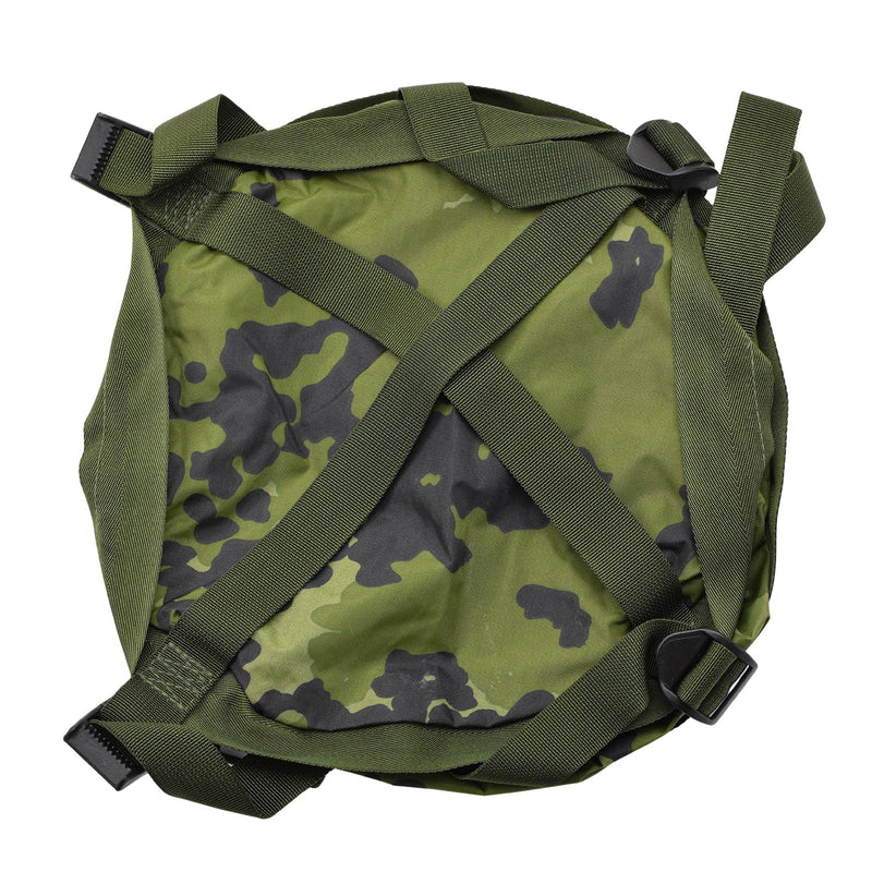 Original dansk militär kompressionsväska M84 Camo Pu Coated Lightweight New