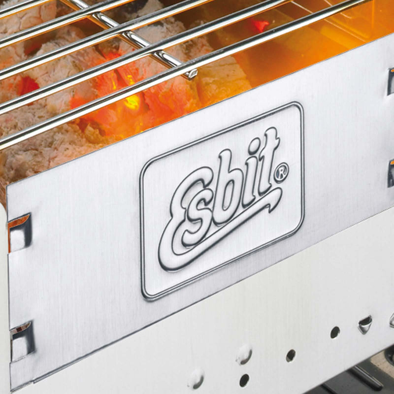 Esbit varumärke BBQ Kolgrill fold-away compact utomhus picknick mat matlagning