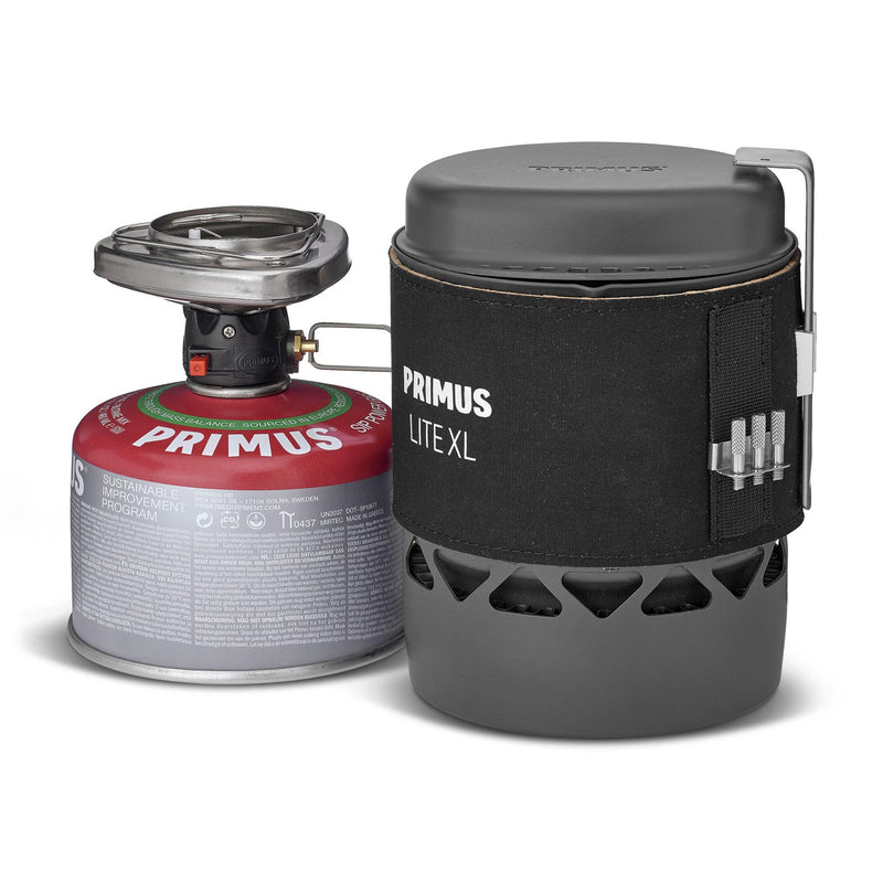 Primus Lite XL Cooking Set Pot 1L vandringsförbränning Lätt campingmatvärmare