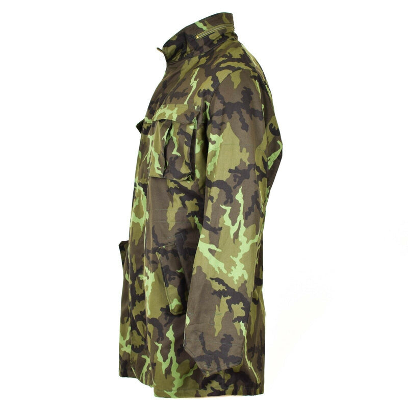 Original tjeckisk armé militär strid CZ 95 Camo Field Jacka Parka Ny