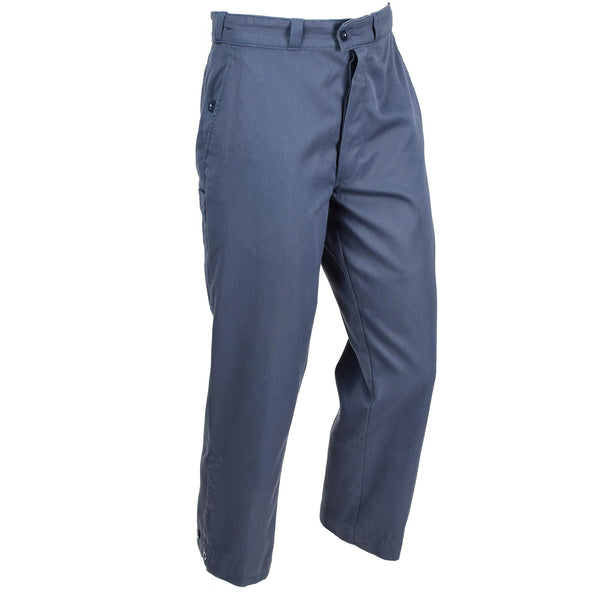 Äkta schweiziska civilförsvarsbyxor Blue Pants Combat Schweiz Military används