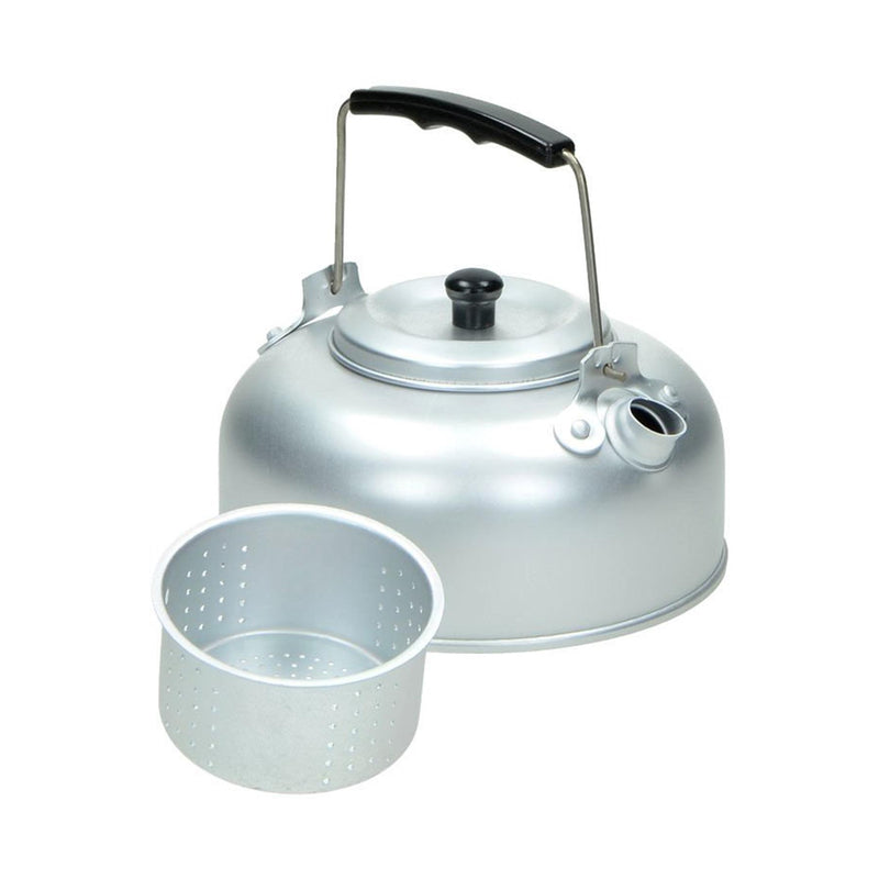 MIL-TEC CAMPING STOVE SET utomhus köksredskapskit Alkoholbrännare Aluminiumpanna