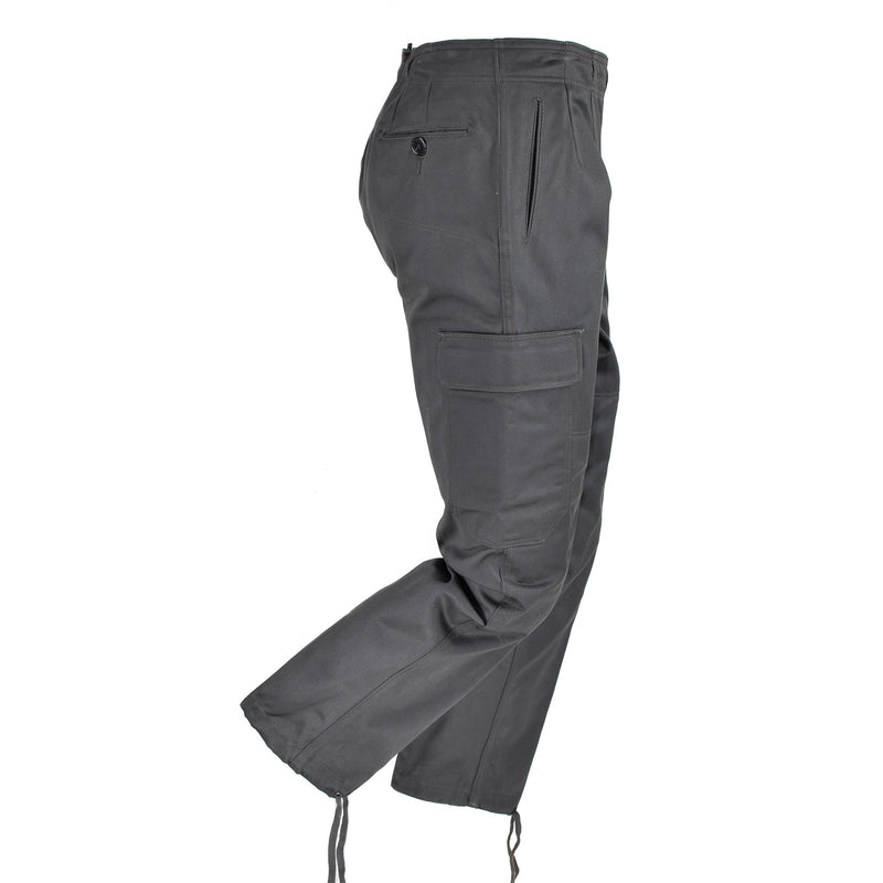 Original Danish Army Pants CF M-71 Grå militärutgåva Danmark Combat Trousers