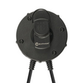 EARMOR M55 PTT Adapter Kenwood Baofeng 2-Pin Radio Headset Adapter Svart