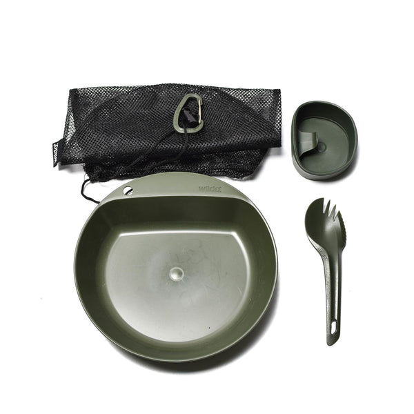 Original Wildo Pathfinder Kit Outdoor Dining -redskap Set BPA gratis camping Spork