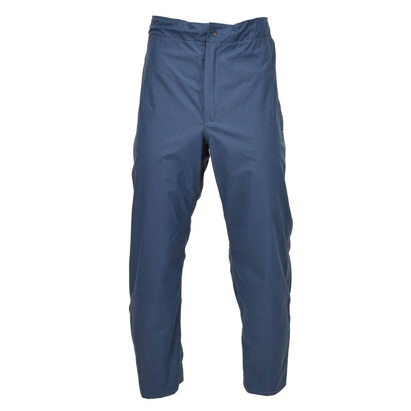 Original British Royal Air Force Trousers Waterproof Blue Raf våta väderbyxor