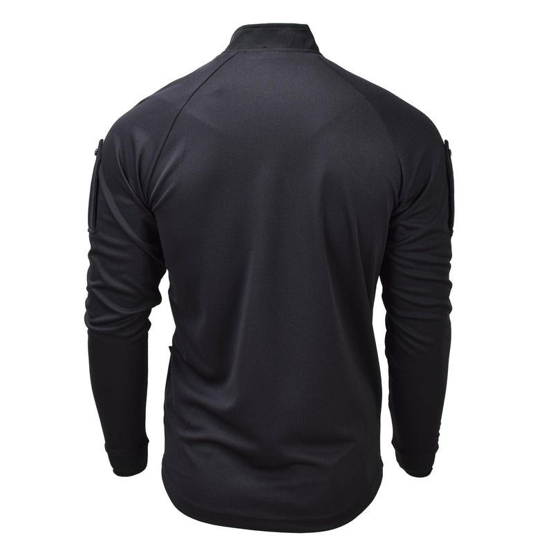 Original British Military Combat Tactical Shirts Svart dragkedja