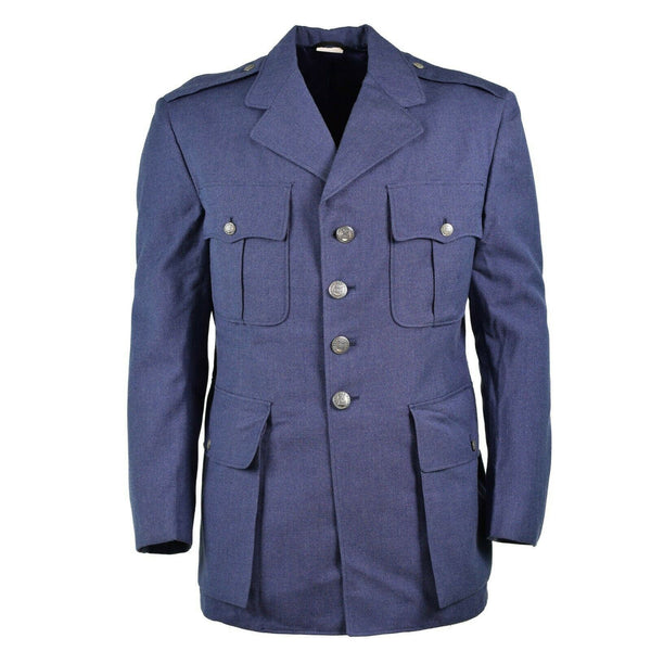 Original US Army Air Force Jacket Coat Men Blue Usaf Wool Coat Service Dress