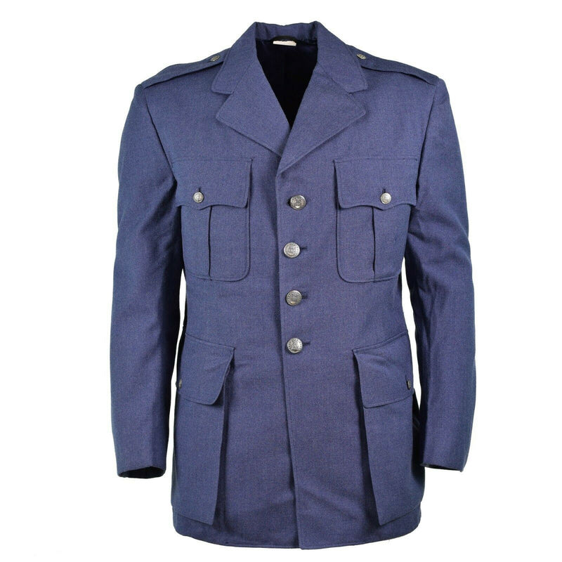 Original US Army Air Force Jacket Coat Men Blue Usaf Wool Coat Service Dress