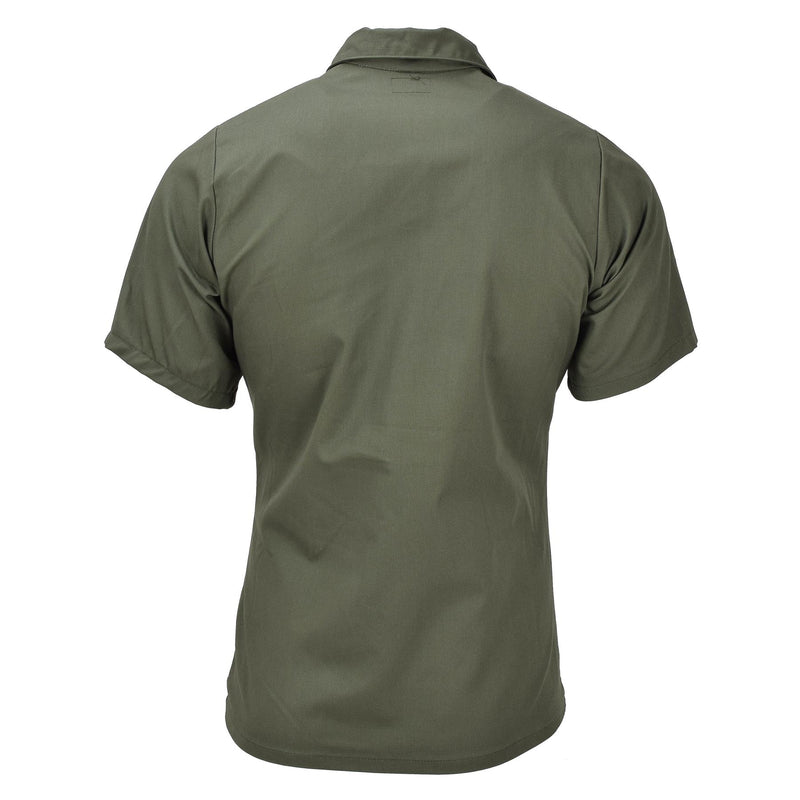Original U.S. Military Field Tactical Olive Shirts Short Sleeve Army trötthet Ny