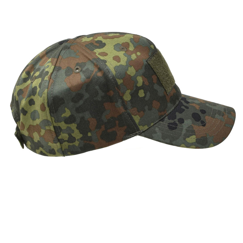 Leo Kohler Military Field Baseball Cap BW Flecktarn Camouflage Peaked Visor Cap