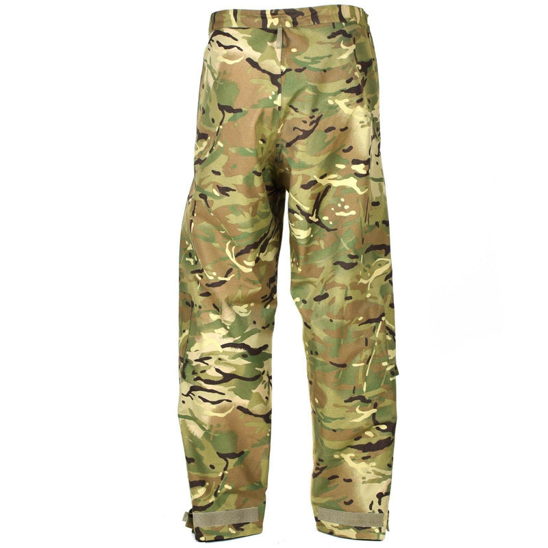 Äkta brittiska armémilitärmilitiska strid MVP MTP Camo Pants Waterproof Goretex New