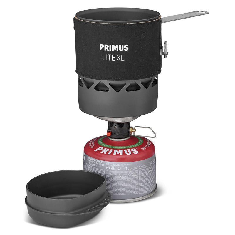 Primus Lite XL Cooking Set Pot 1L vandringsförbränning Lätt campingmatvärmare