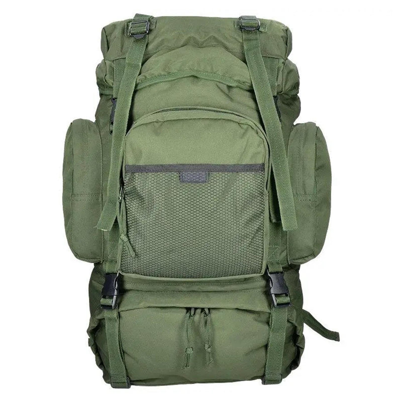 MIL-TEC COMMANDO VILLING RACKPACK 55 LITER Vattentät täckning Grön stor dagsäck