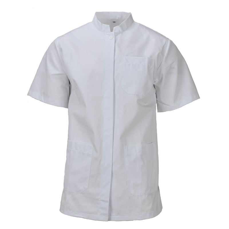 Original Finish Army Classic Short Sleeve Shirts White Breattable Vintage New