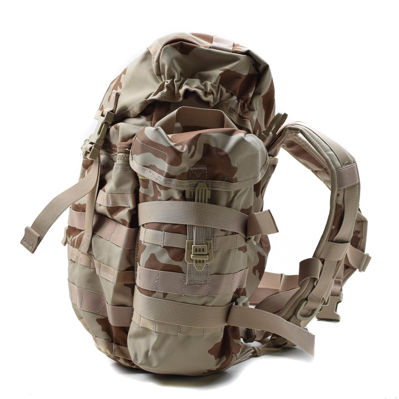Original Tjeckien Military Molle ryggsäck öken camo 30l snabb utgåva