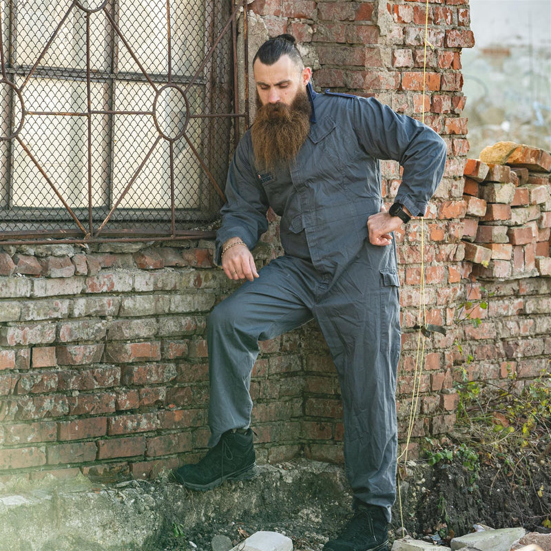 Äkta brittiska kungliga flygkrafter Coverall Uniform Issue panna män passar blå