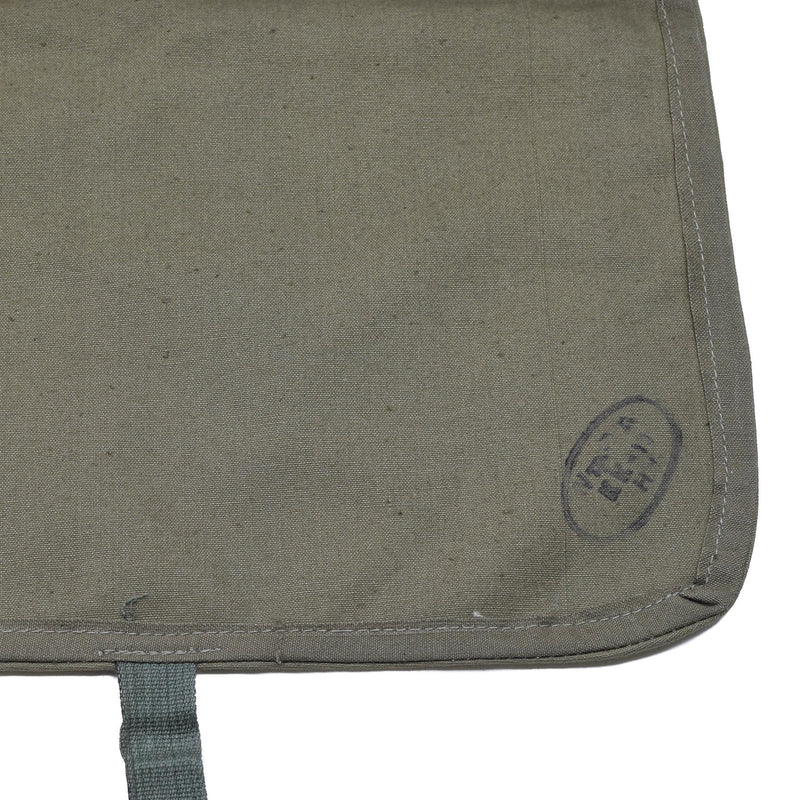 Original Bulgarian Army Olive Shoulder Bag Justerbar rem utomhusresor Ny