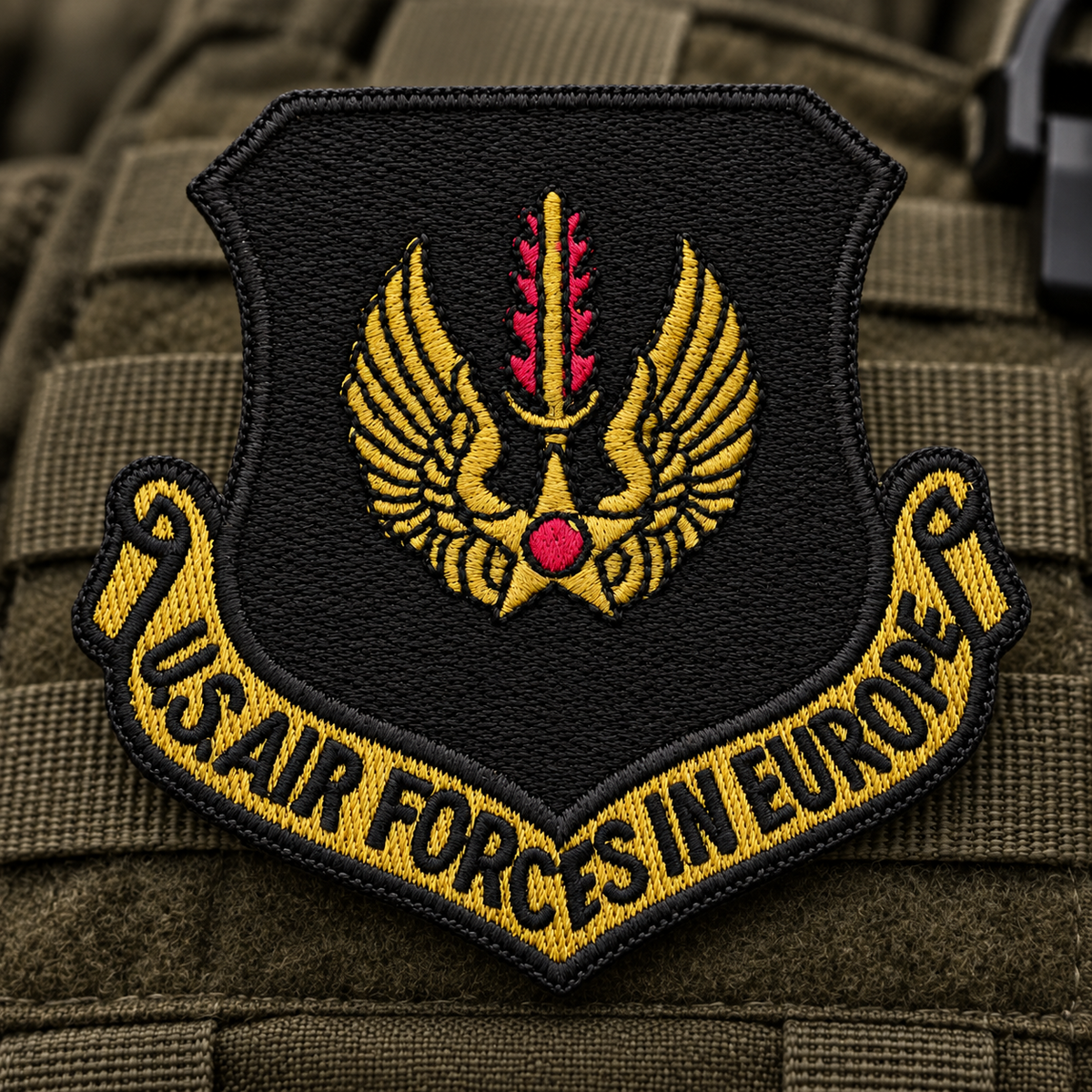 Original USAFE US Air Forces in Europe Patch Broderade Collector Insignia