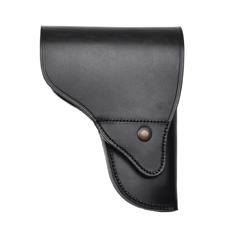 Original Italien Militär Pistol Leather Holster Beretta Carry Gun Holder Black