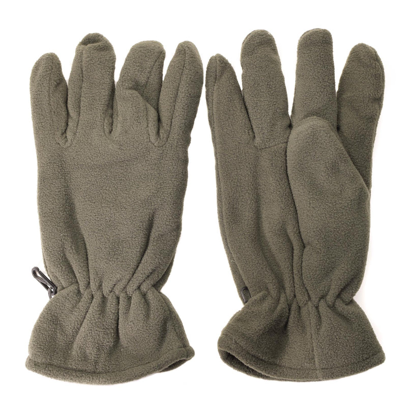 Mil-tec handskar män varm fleece thinsulate ™ foder oliv od vinter taktisk redskap
