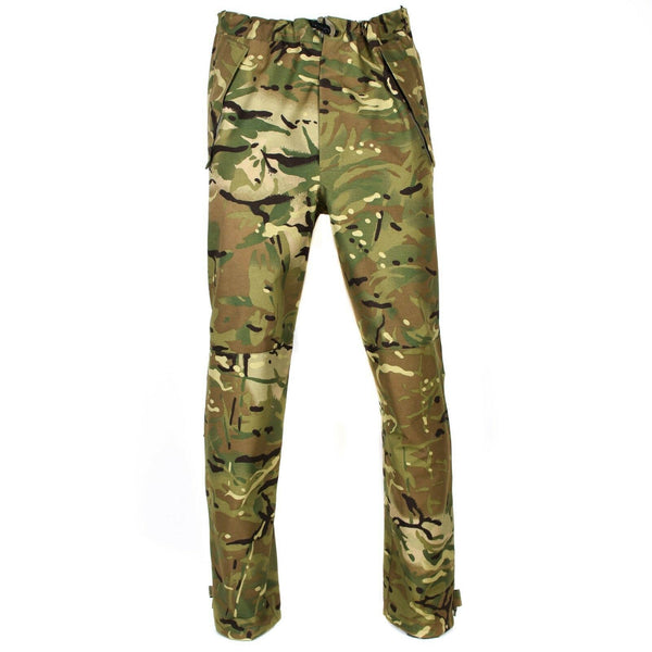 Äkta brittiska armémilitärmilitiska strid MVP MTP Camo Pants Waterproof Goretex New