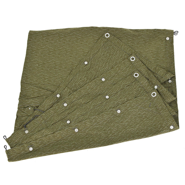 Original East Germany NVA Shelter Half Raindrop Pattern Strichtarn Surplus New