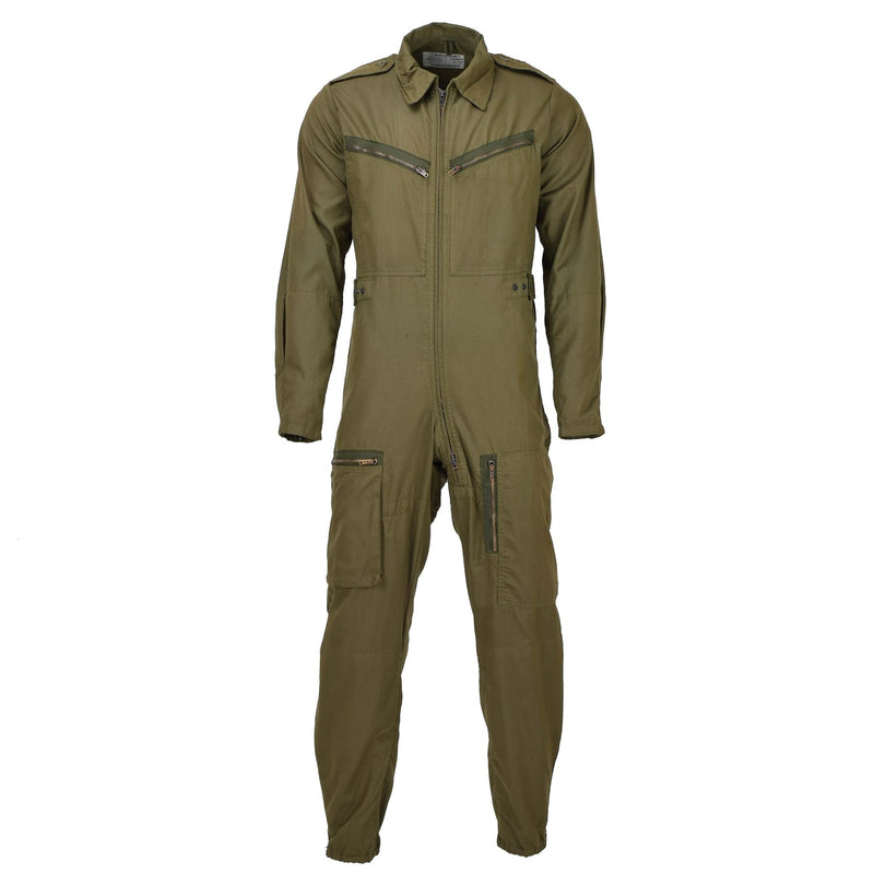 Original Österrikisk armé Coverall Green Nomex brandbeständiga jumpsuits totalt sett