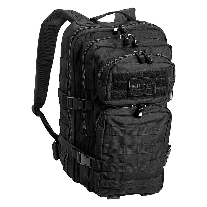 Mil-Tec U.S. Assault 36L ryggsäck Trekking Rucksack vandring utomhus dagpack svart