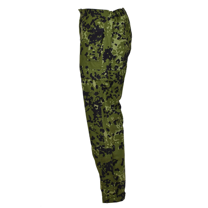 Original Danish Army Rain Pants Camo M84 Waterproof Tactical Combat Trouser New