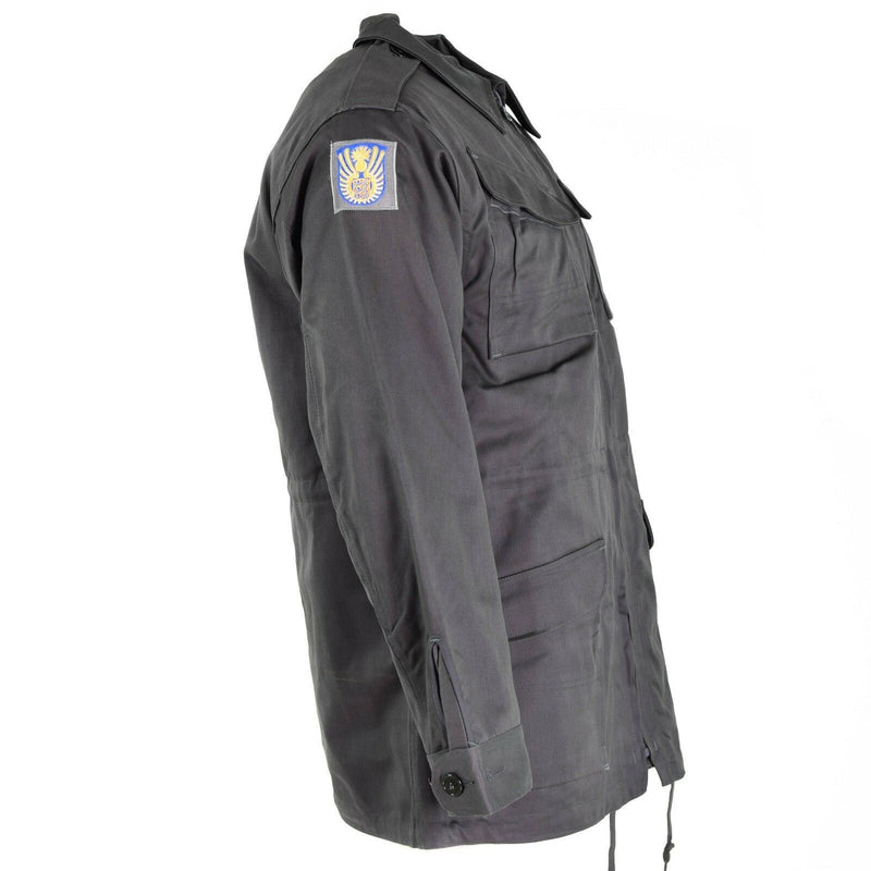 Äkta danska arméstridsjacka M71 Danmark Military Grey Field Surplus New