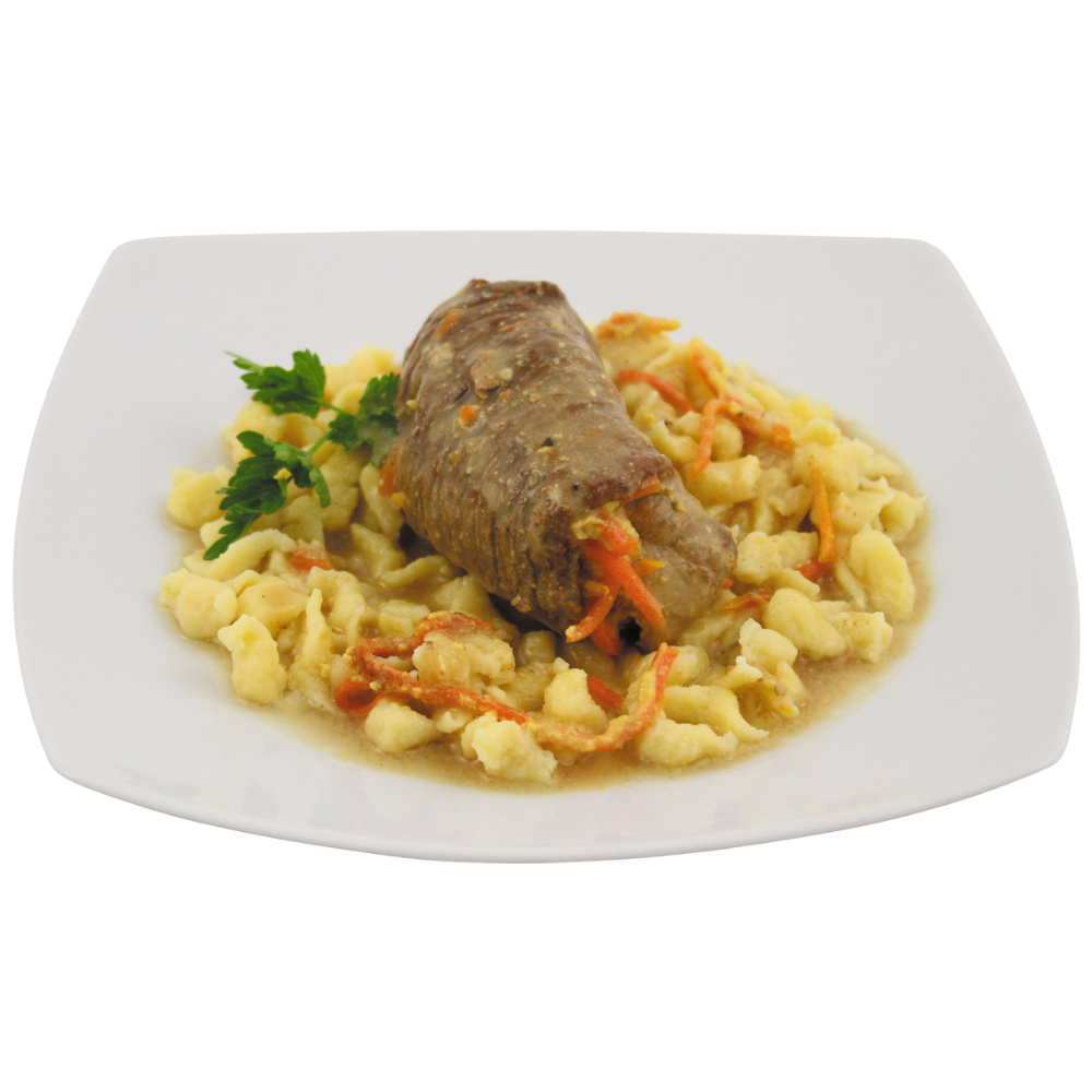 MFH Beef Roulade Nudlar Konserverad 400 g Long-Life Emergency Food Tyskland