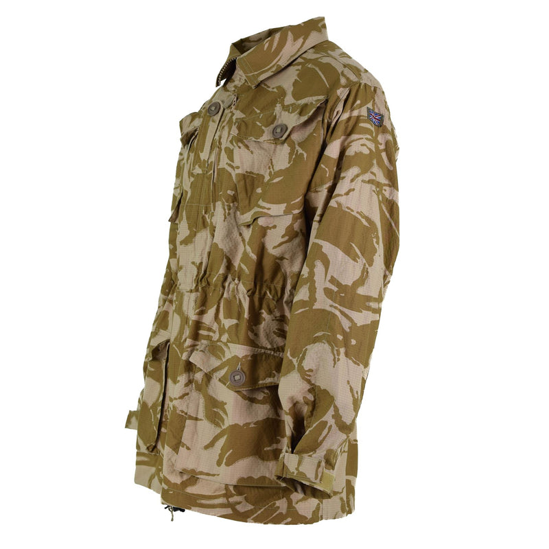 Original British Army Jacket Smock Desert Camo Ripstop Parka Militärutgåva NYTT