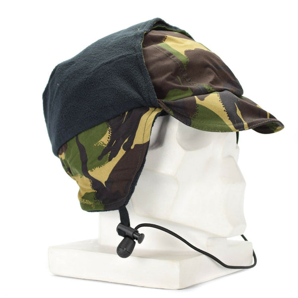 Äkine British Army DPM Camo Waterproof Gore Tex Cap fodrad kall väderhatt Ny