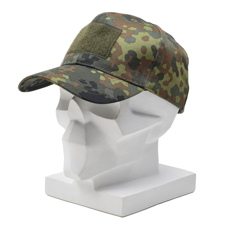 Leo Kohler Military Field Baseball Cap BW Flecktarn Camouflage Peaked Visor Cap