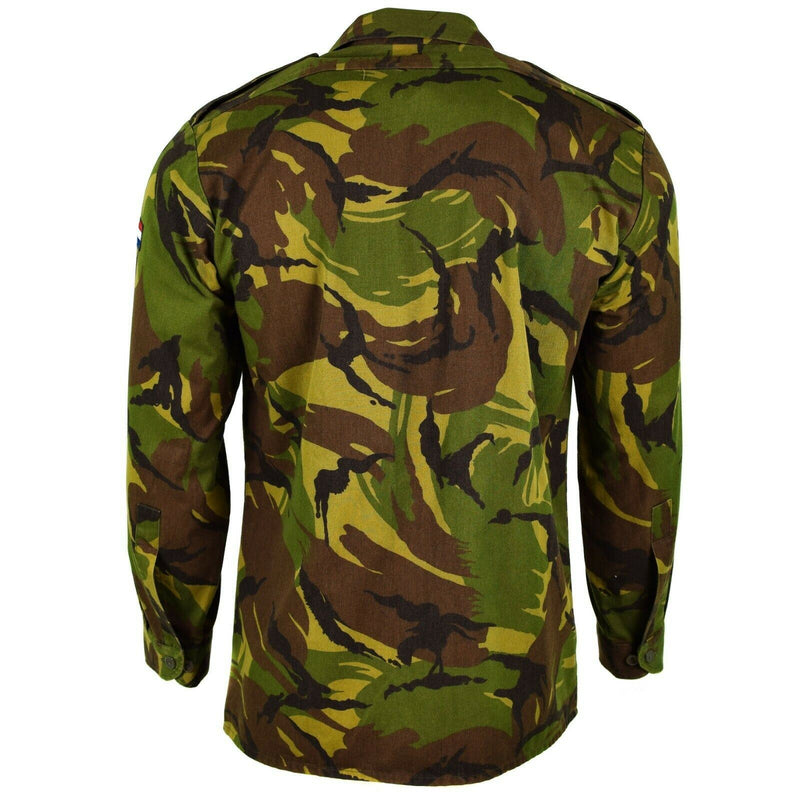 Original Dutch Army Shirt M65 Militärutgåva Woodland DPM Combat Jacket Holland
