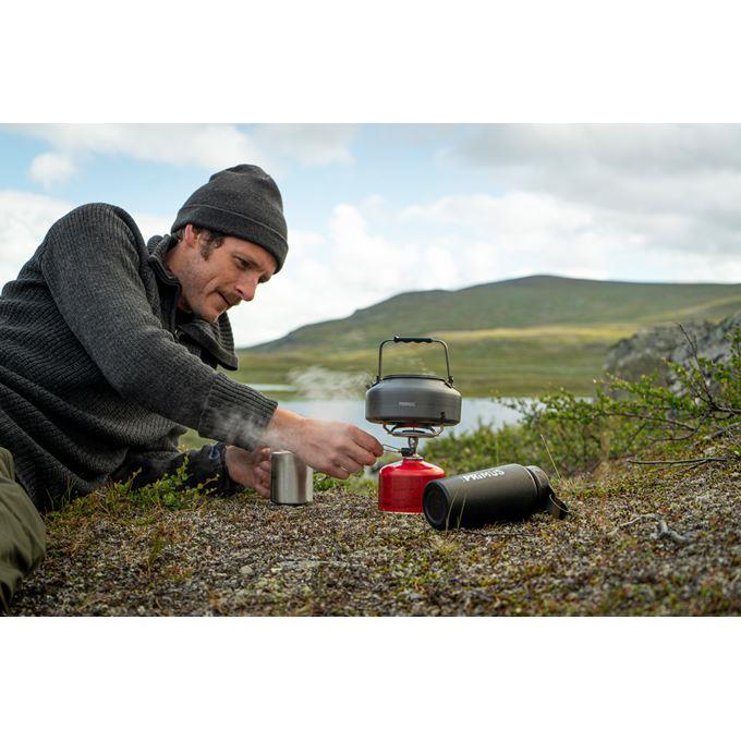 Primus Essential Trail spis Kompakt camping matlagning butan flytande gasbrännare